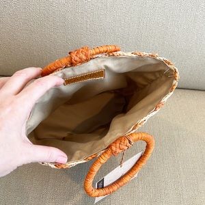 Kaanas Buenaventura Handwoven Straw Bag- Natural main image 0